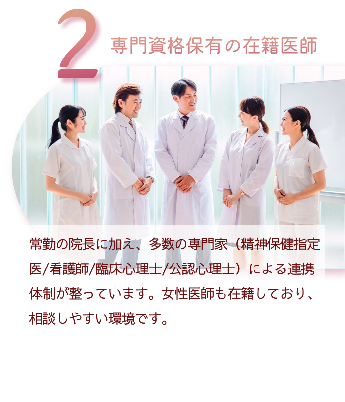 2 専門資格保有の在籍医師