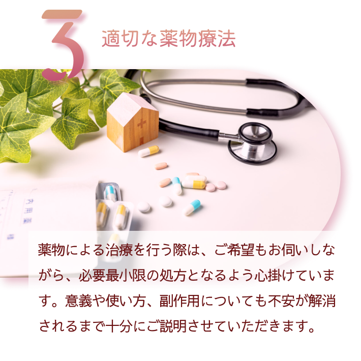 3 適切な薬物療法